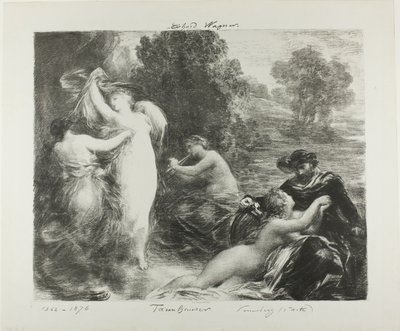 Tannhäuser: Venusberg de Ignace Henri Jean Fantin Latour