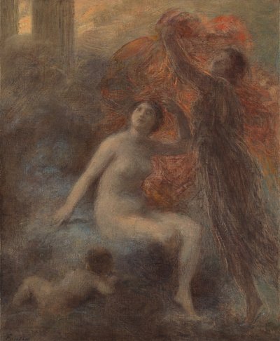 El Palacio de Aurora, 1902 de Ignace Henri Jean Fantin Latour