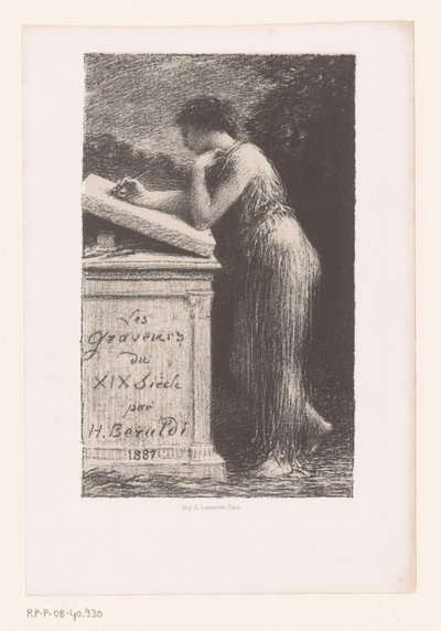 Titelprent voor: Los grabadores del siglo XIX
Litografía de Ignace Henri Jean Fantin Latour