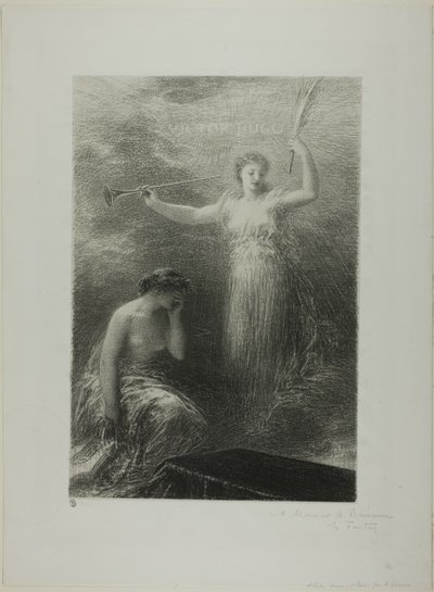 A Victor Hugo de Ignace Henri Jean Fantin Latour