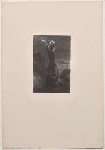 Tristan and Isolde, Act II: Signal in the Night de Ignace Henri Jean Fantin Latour