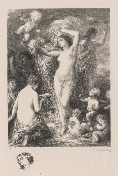 Venus Anadyomene de Ignace Henri Jean Fantin Latour