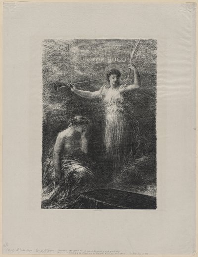 A Victor Hugo de Ignace Henri Jean Fantin Latour