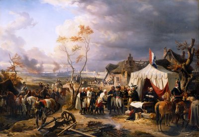 El General De la Morlière recibiendo la rendición de Amberes el 29 de noviembre de 1792 de Henri Felix Emmanuel Philippoteaux