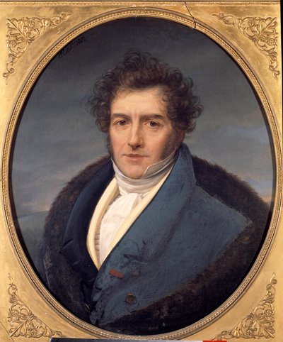 Retrato de François Adrien Boieldieu de Henri Francois Riesener