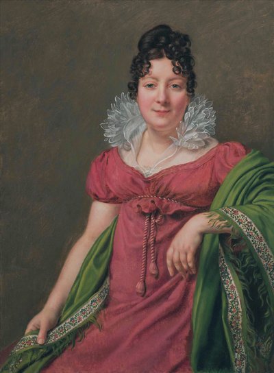 Marie Thérèse Étiennette Bourgoin, por Henri-François Riesener de Henri Francois Riesener