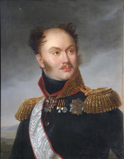 Retrato del Conde Mikhail Fyodorovich Orlov de Henri Françoiss Riesener