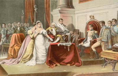 Divorcio de Josefina de Henri Frederic Schopin