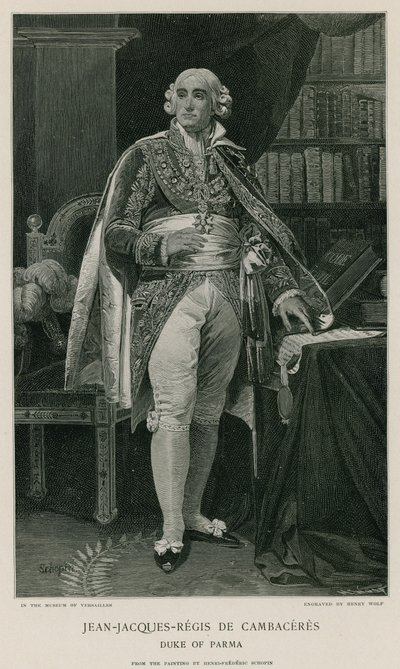 Jean-Jacques-Regis de Cambaceres de Henri Frederic Schopin