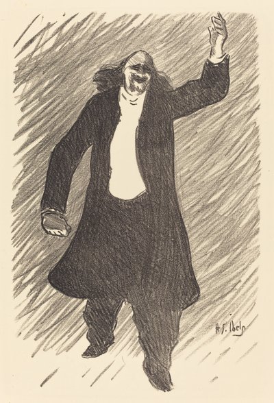 ¿Bruant? de Henri Gabriel Ibels