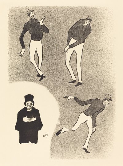 Payasos de Henri Gabriel Ibels