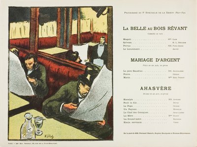 Octava representación: La Belle au bois rêvant, Mariage d