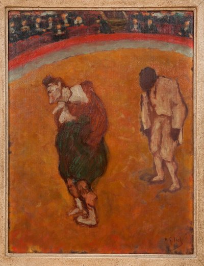 Footit y Chocolat, c. 1895 de Henri Gabriel Ibels