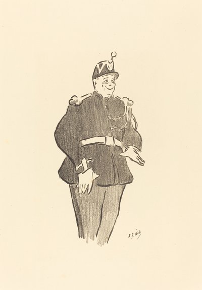 Gendarme de Henri Gabriel Ibels