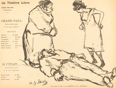 Abuelo; Si fuera de Henri Gabriel Ibels