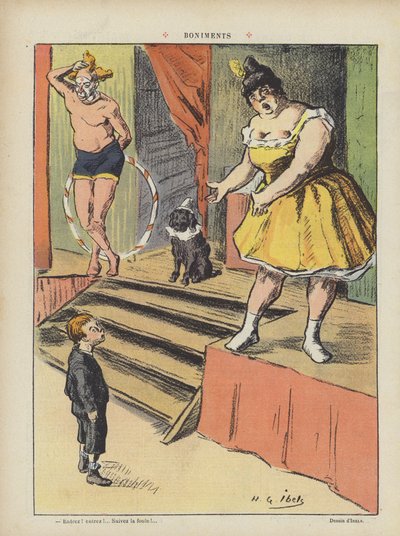 Ilustración para Le Rire de Henri Gabriel Ibels