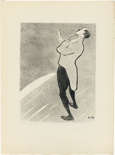 Kam-Hill, de Le Café-Concert de Henri Gabriel Ibels