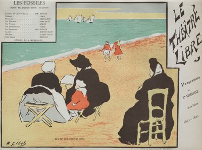 Les Fossiles (Program from Théâtre Libre) de Henri Gabriel Ibels