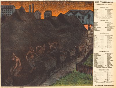 Los tejedores de Henri Gabriel Ibels