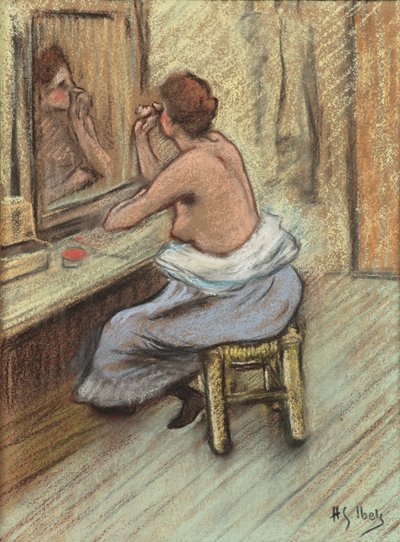 Mentira, c. 1895 de Henri Gabriel Ibels