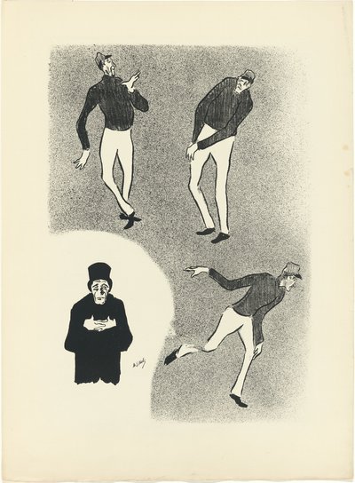 Ouvrard, de Le Café-Concert de Henri Gabriel Ibels