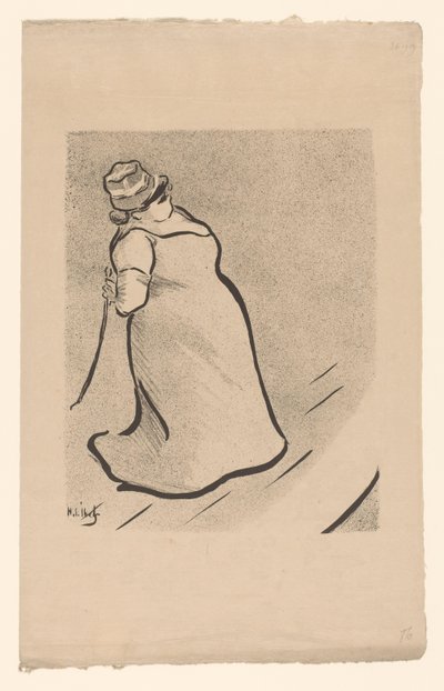 Retrato de la cantante Jeanne Bloch
Jeanne Bloch
Artistas del café concierto (título de la serie)
Le Café Concert (título de la serie) de Henri Gabriel Ibels