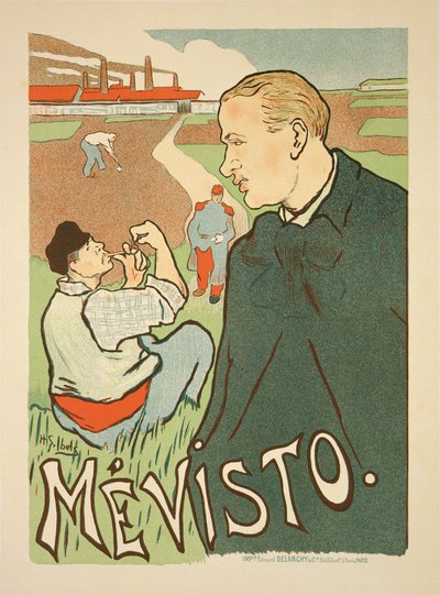 Reproducción de un cartel publicitario de 
