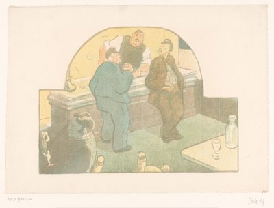 Cuatro hombres en un bistró
Le Devoir
Actuaciones del Théâtre Libre (título de la serie)
Les Programmes du Théâtre Libre (título de la serie) de Henri Gabriel Ibels