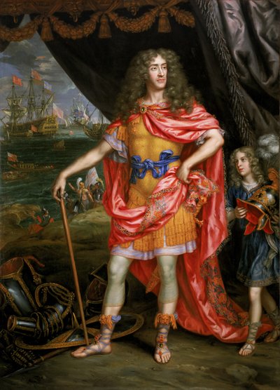 Jacobo, duque de York (1633-1701) de Henri Gascar
