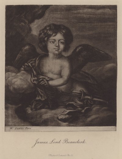 James, Lord Beauclerk, segundo hijo del Rey Carlos II y Nell Gwyn de Henri Gascar