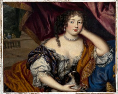 Louise Renée de Penancoët de Keroual (1649-1734), duquesa de Portsmouth y de Aubigny de Henri Gascar