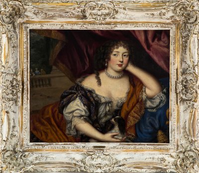 Retrato de Louise Renée de Penancoët de Kérouaille, Duquesa de Portsmouth 1649-1734 de Henri Gascar