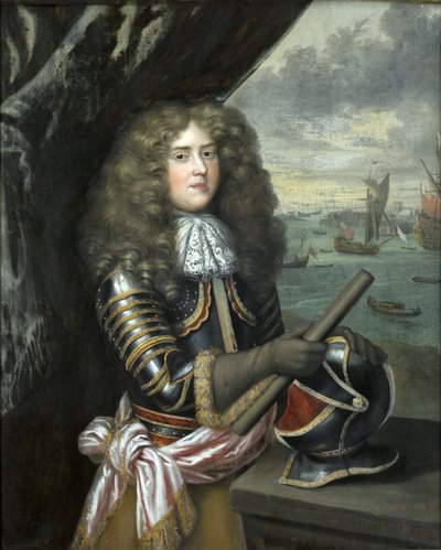 Posiblemente retrato de George Legge, Primer Barón Dartmouth, c.1674-78 de Henri Gascard