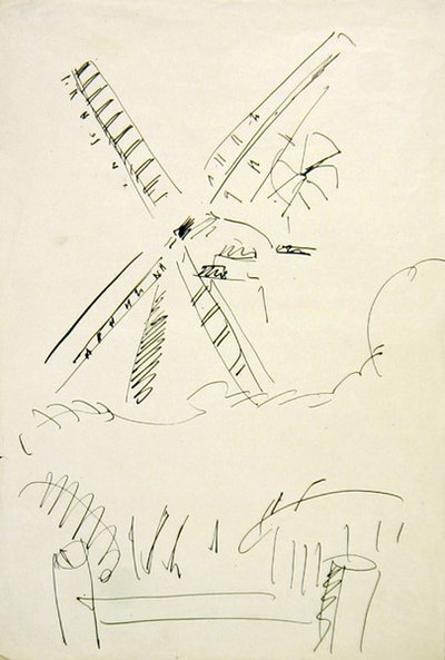Molino de Viento de Henri Gaudier Brzeska