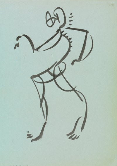 Figura bailarina de Henri Gaudier Brzeska