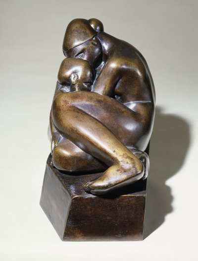 Maternidad, concebida en 1913; fundida a principios de los años 1960 de Henri Gaudier Brzeska