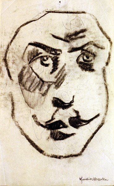 Cabeza escultórica de Brodzky de Henri Gaudier Brzeska