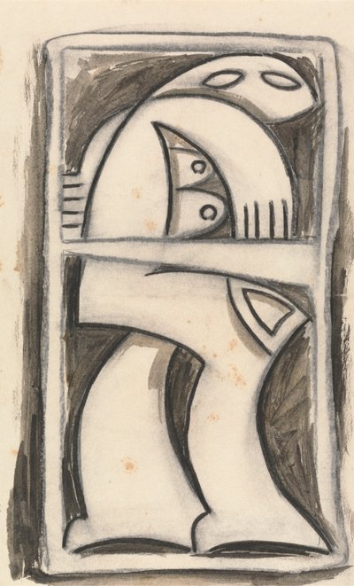 Figura femenina de pie de Henri Gaudier Brzeska