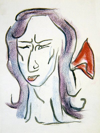 La condesa de Oxford y Asquith de Henri Gaudier Brzeska