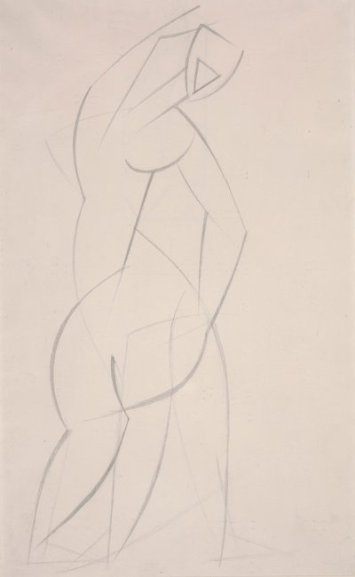 Sin título (Estudio para Bailarina de Piedra Roja) de Henri Gaudier Brzeska