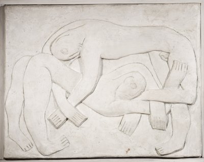 Luchadores, 1914 ; 1965 de Henri Gaudier Brzeska