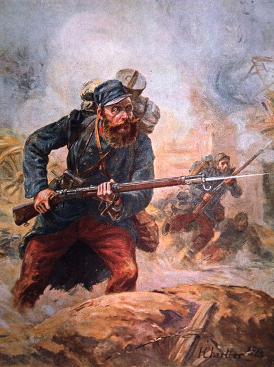 Los Gloriosos Soldados del Marne de Henri Georges Jacques Chartier