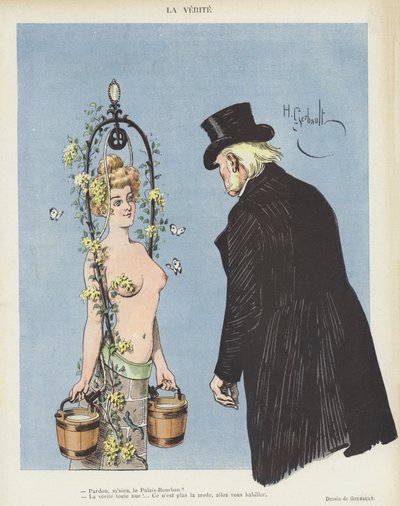 Ilustración para Le Rire (litografía en color) de Henri Gerbault