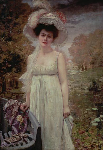 Retrato de Madame Gervex, 1899 de Henri Gervex