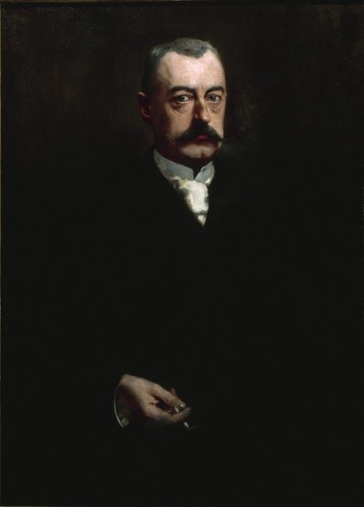 Retrato de Pierre Waldeck-Rousseau 1846-1904, ca 1894 de Henri Gervex