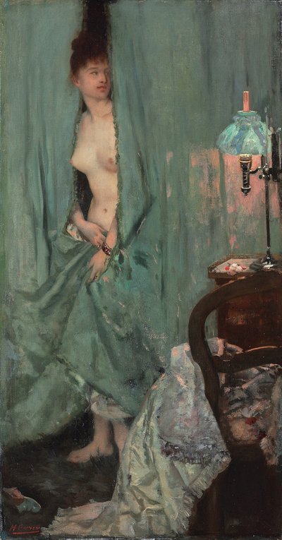 Visita inesperada, 1878 de Henri Gervex