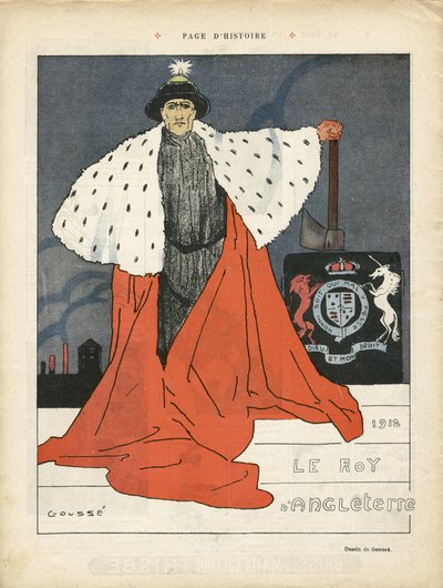 Ilustración de Henri Gousse (1872-1914) en Le Rire de Henri Gousse