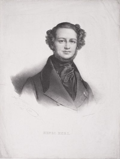 Henri Herz (1803-88) de Henri Grevedon