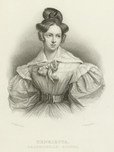 Henrietta, Mademoiselle Sontag de Henri Grevedon