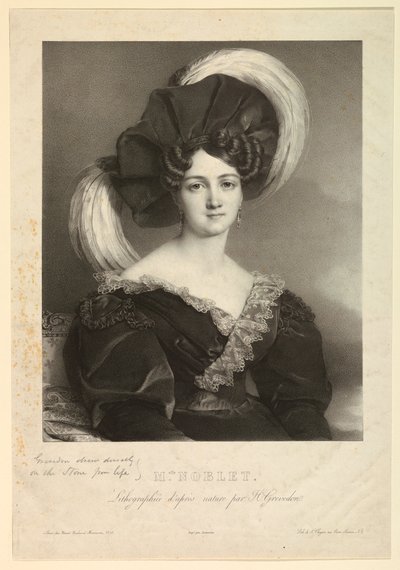 Melle Noblet de Henri Grevedon